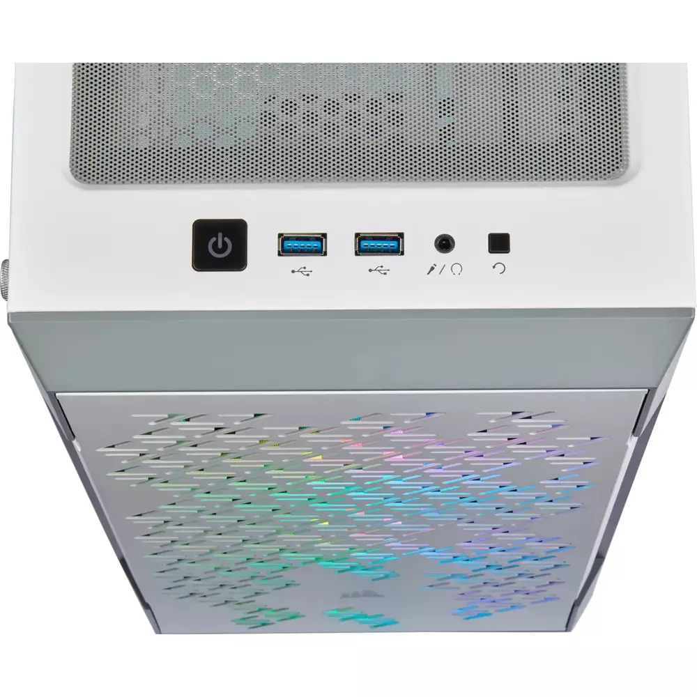 Кутия Corsair iCUE 220T RGB Airflow Tempered Glass