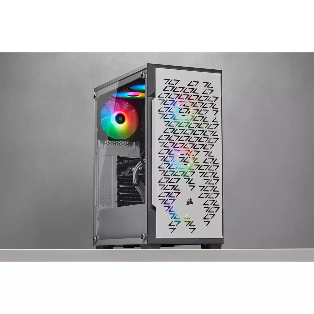 Кутия Corsair iCUE 220T RGB Airflow Tempered Glass