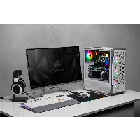 Кутия Corsair iCUE 220T RGB Airflow Tempered Glass