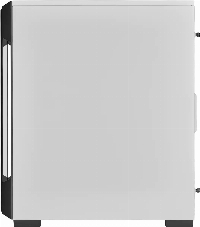Кутия Corsair iCUE 220T RGB Tempered Glass White