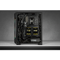 Кутия Corsair iCUE 220T RGB Tempered Glass black