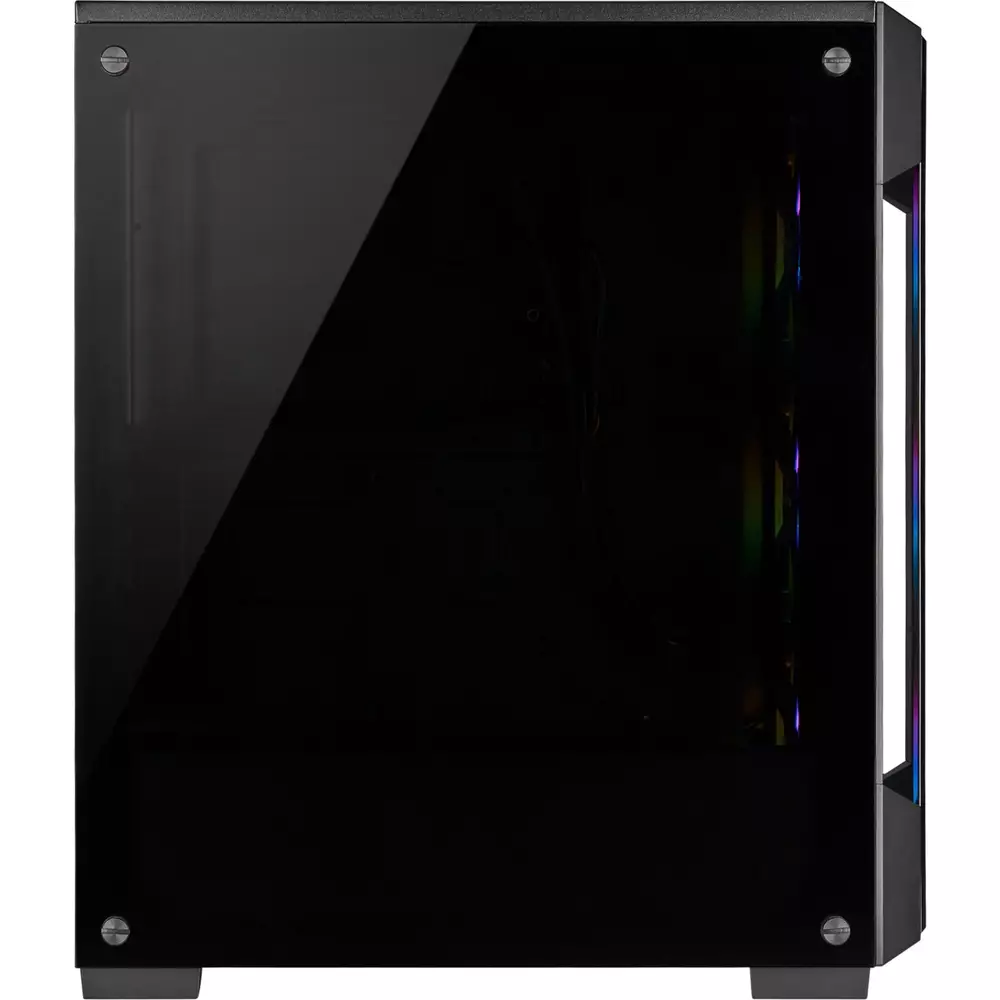 Кутия Corsair iCUE 220T RGB Tempered Glass black