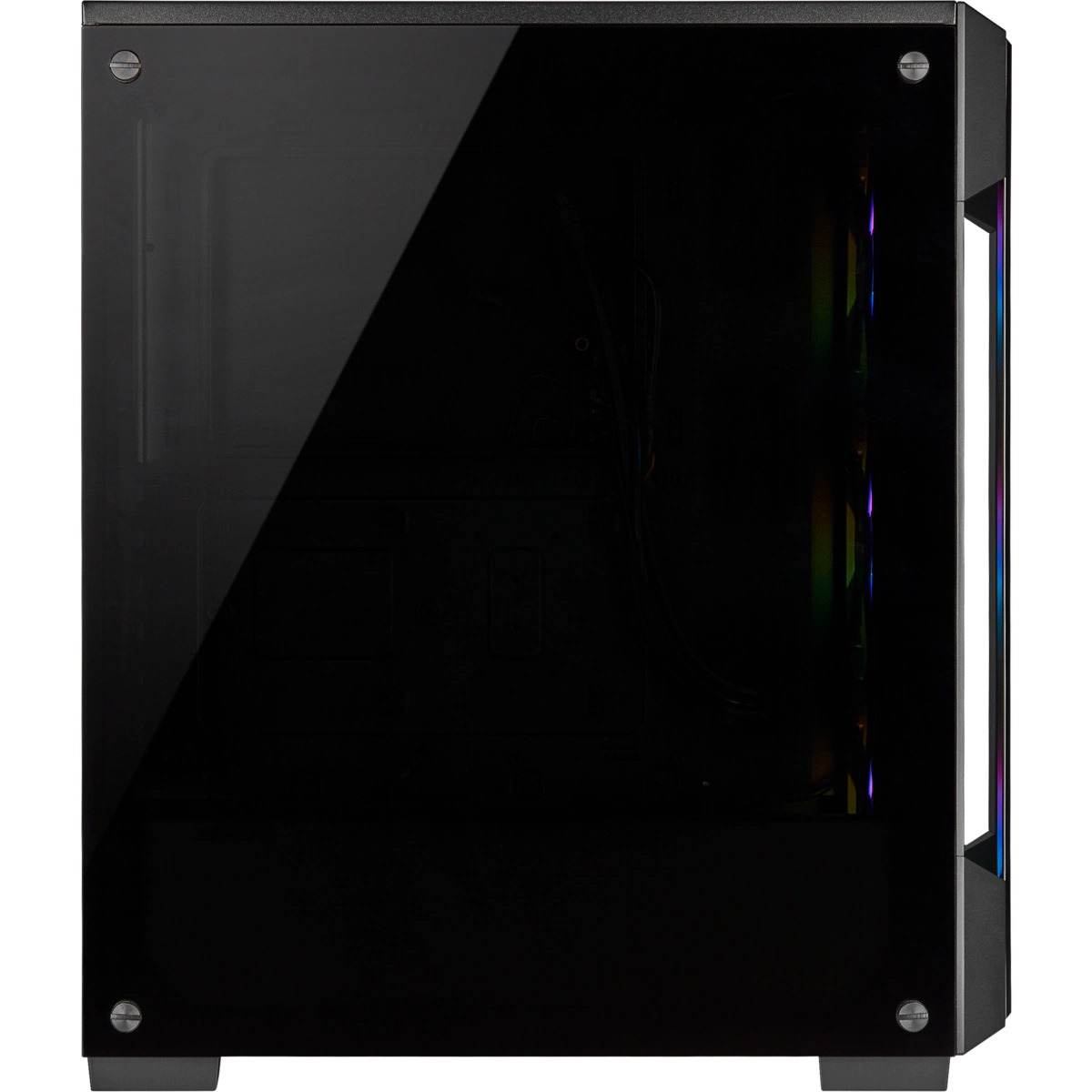 Кутия Corsair iCUE 220T RGB Tempered Glass black