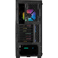 Кутия Corsair iCUE 220T RGB Tempered Glass black
