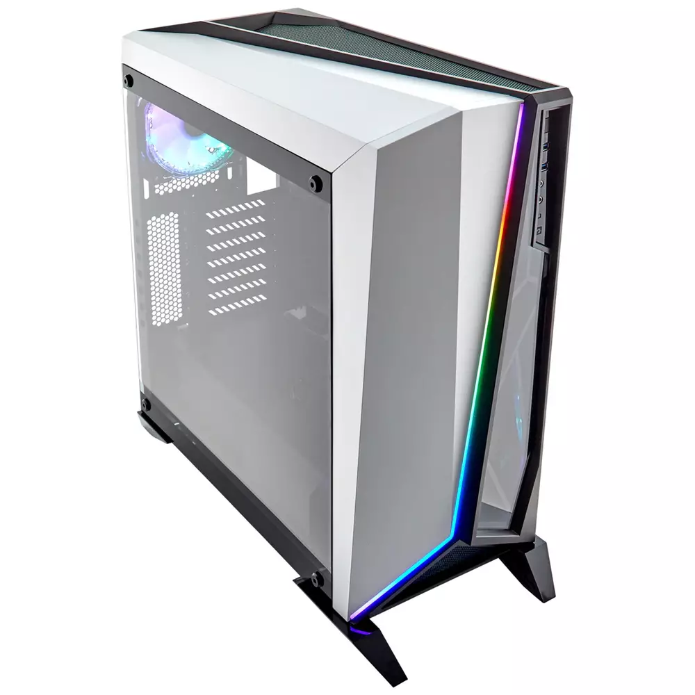 Кутия Corsair Carbide Series SPEC-OMEGA RGB White - CC-9011141-WW