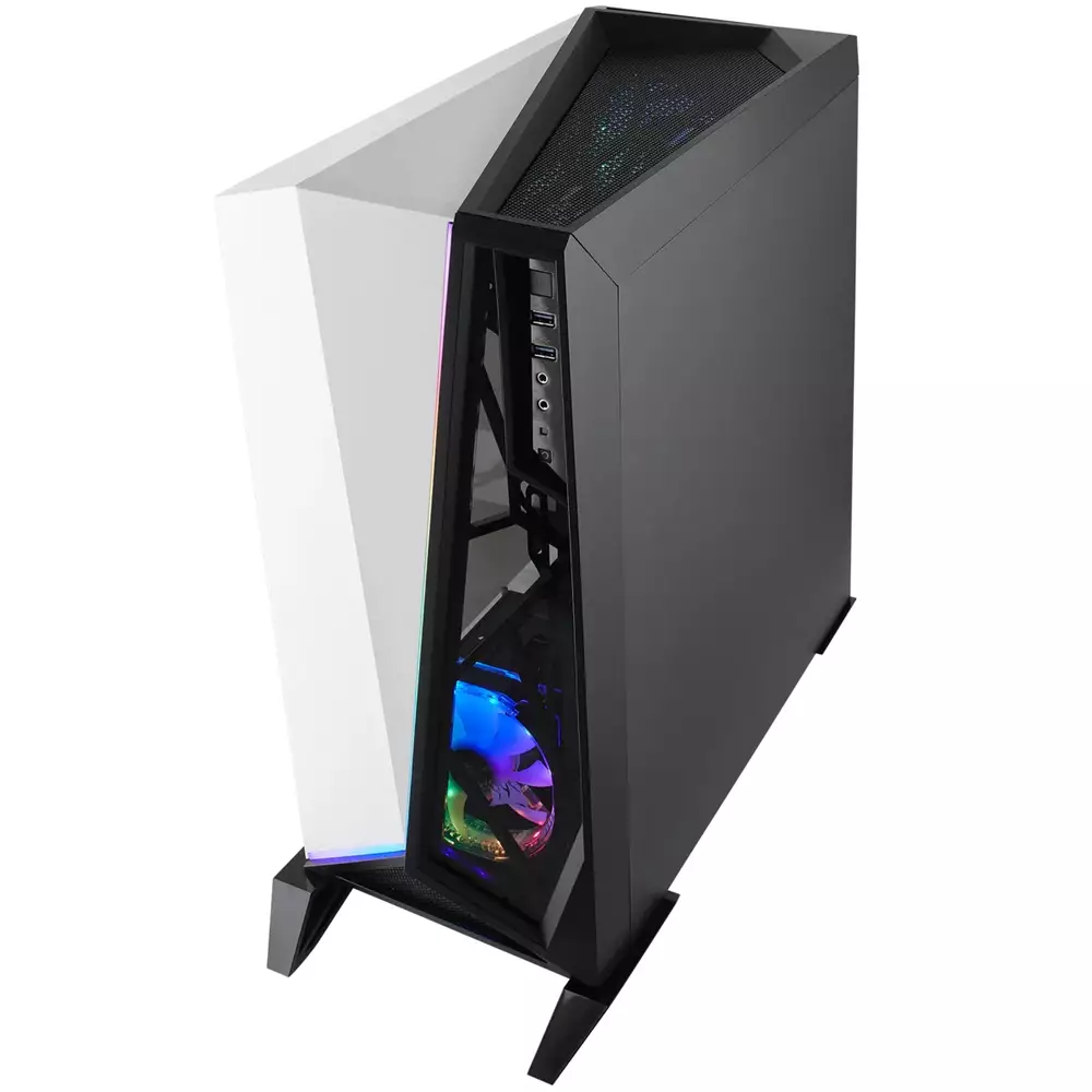 Кутия Corsair Carbide Series SPEC-OMEGA RGB White - CC-9011141-WW