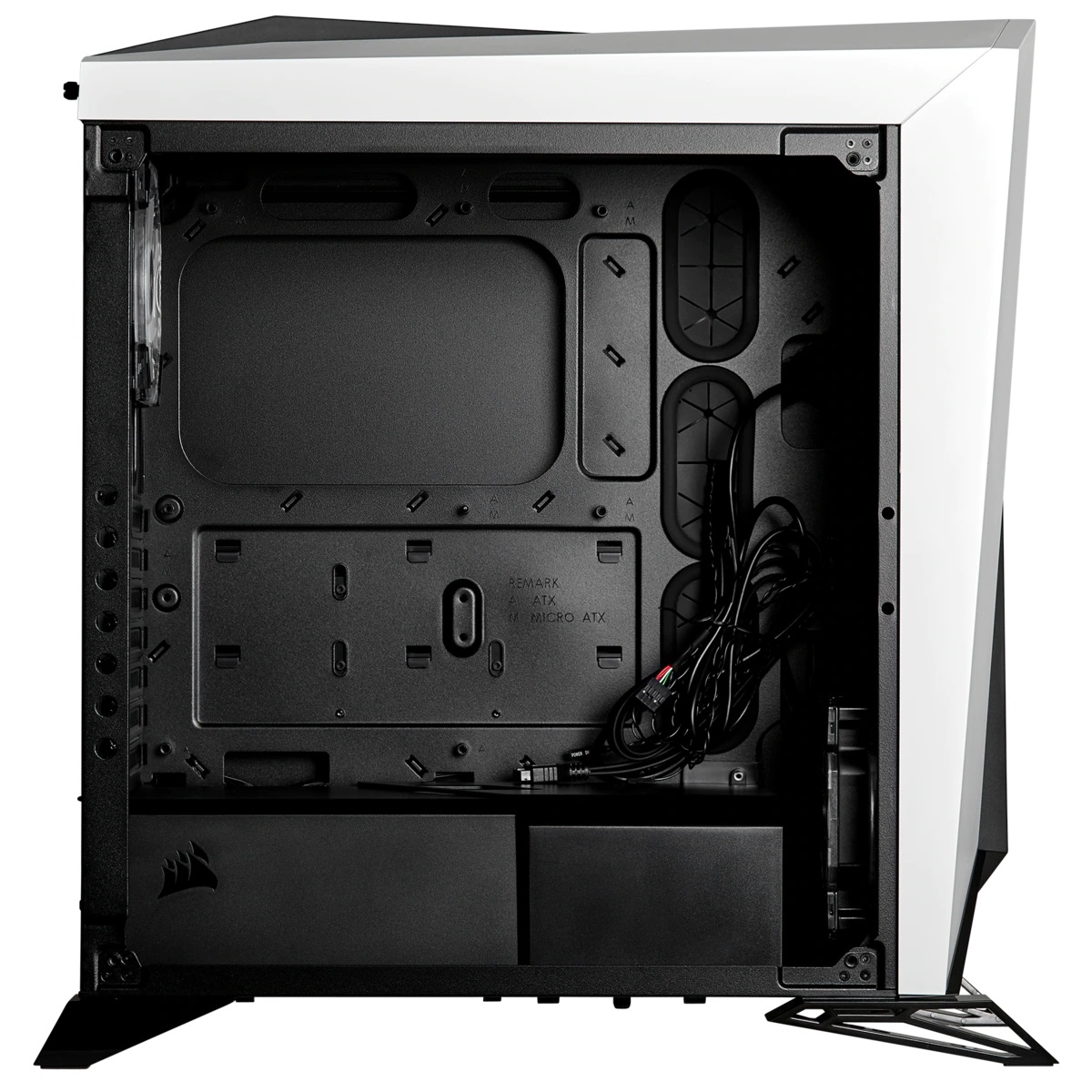 Кутия Corsair Carbide Series SPEC-OMEGA RGB White - CC-9011141-WW
