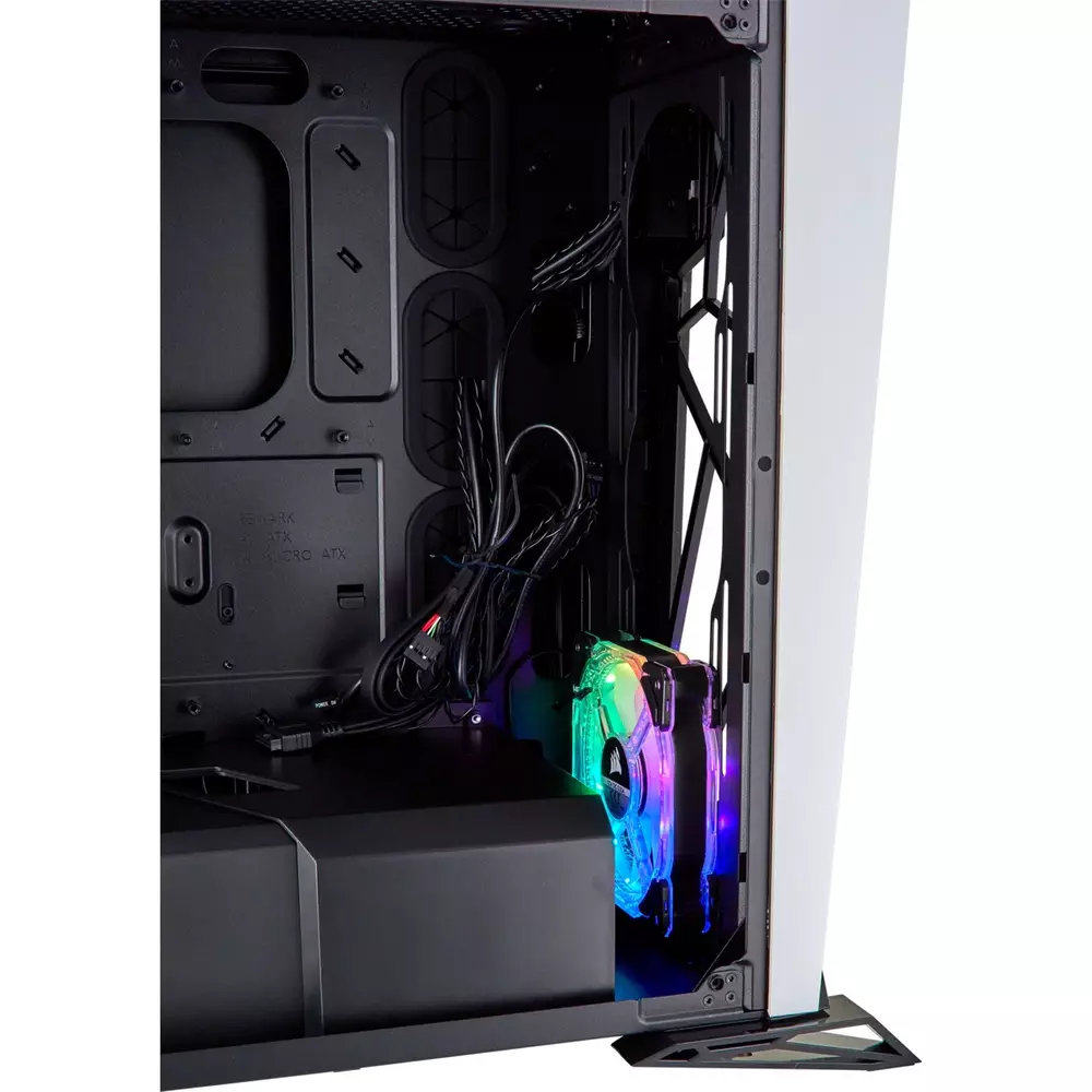Кутия Corsair Carbide Series SPEC-OMEGA RGB White - CC-9011141-WW