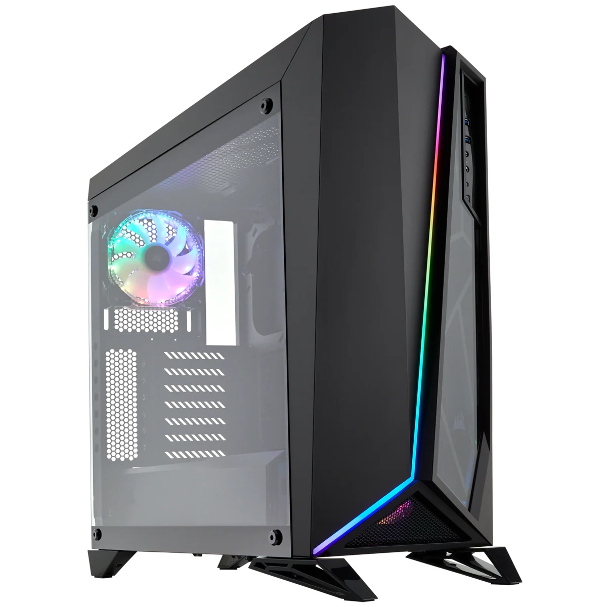 Кутия Corsair Carbide Series SPEC-OMEGA RGB Black - CC-9011140-WW