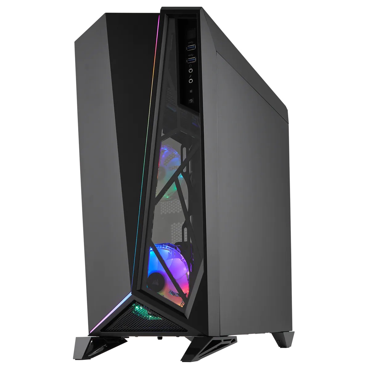 Кутия Corsair Carbide Series SPEC-OMEGA RGB Black - CC-9011140-WW