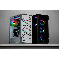 Кутия Corsair iCUE 220T RGB Airflow Tempered Glass Black