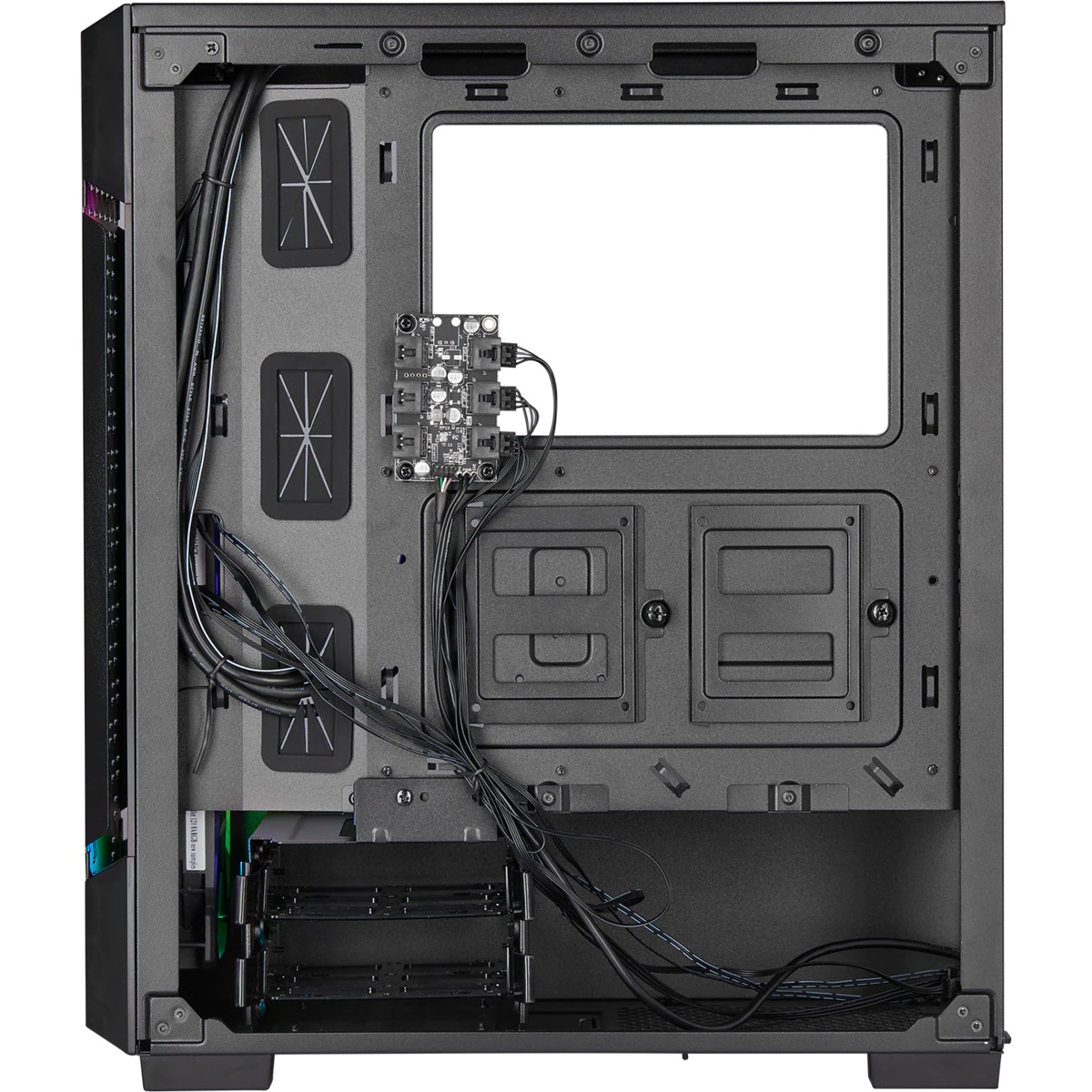 Кутия Corsair iCUE 220T RGB Airflow Tempered Glass Black