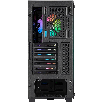 Кутия Corsair iCUE 220T RGB Airflow Tempered Glass Black