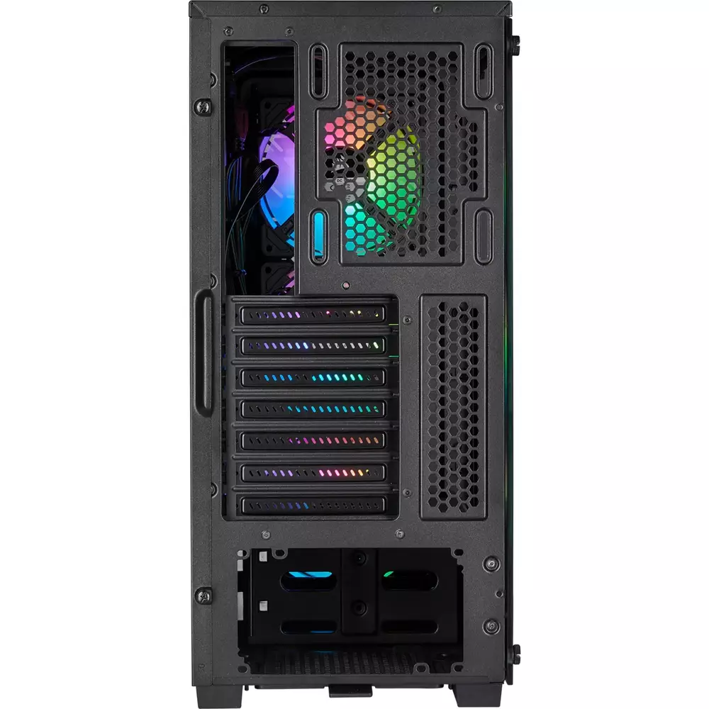 Кутия Corsair iCUE 220T RGB Airflow Tempered Glass Black