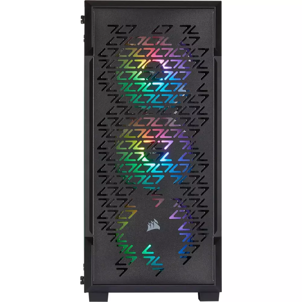 Кутия Corsair iCUE 220T RGB Airflow Tempered Glass Black