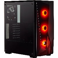 Кутия Corsair Carbide Series SPEC-DELTA RGB Tempered Glass Black