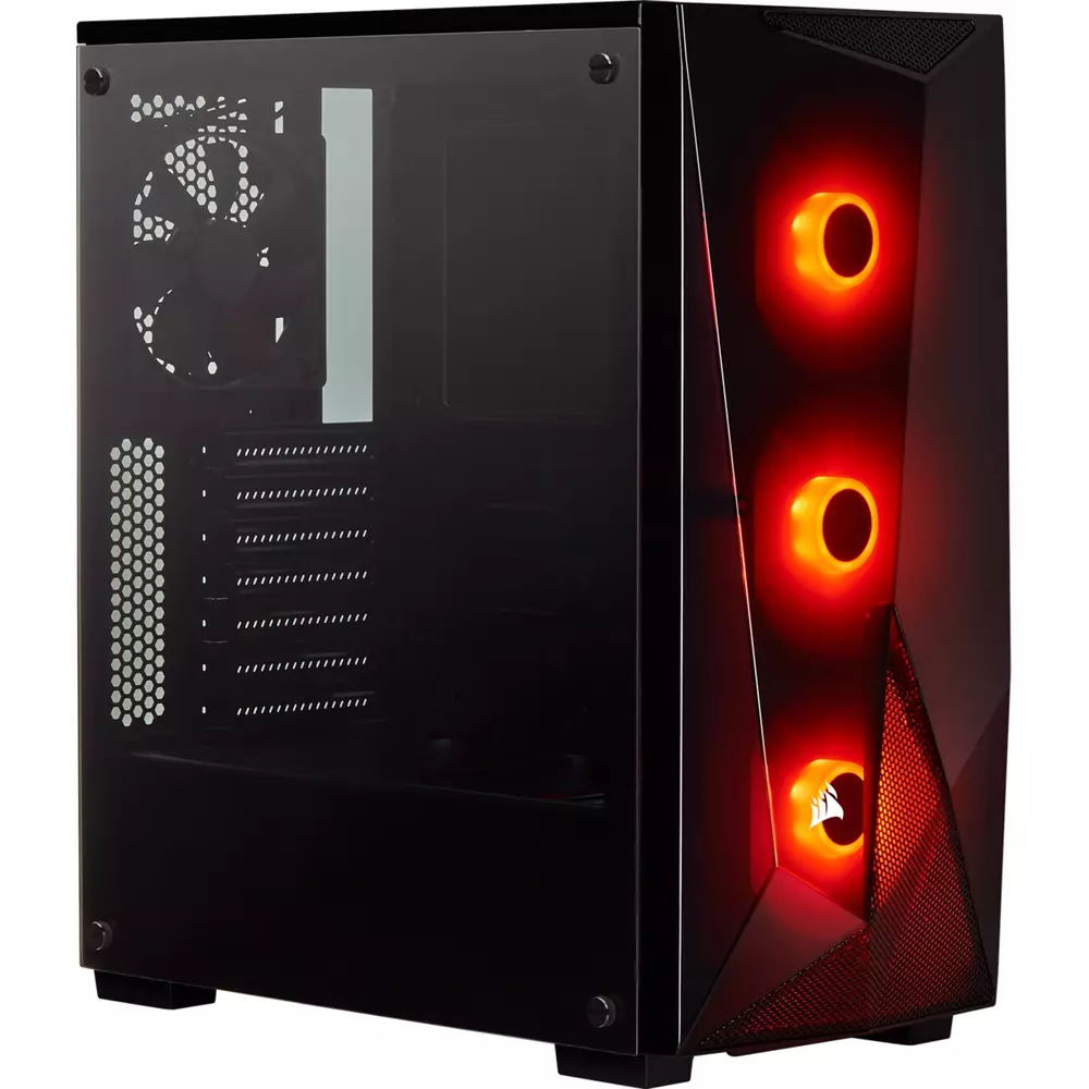 Кутия Corsair Carbide Series SPEC-DELTA RGB Tempered Glass Black
