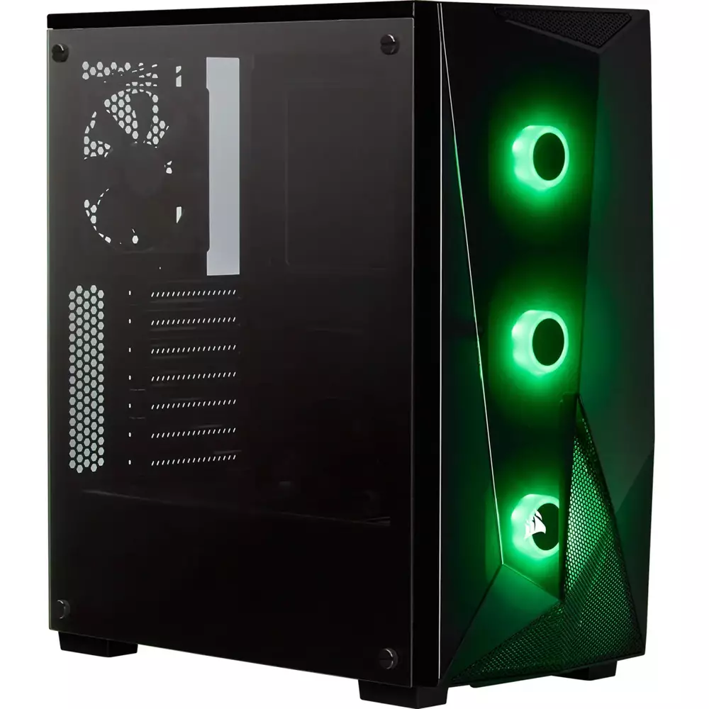 Кутия Corsair Carbide Series SPEC-DELTA RGB Tempered Glass Black