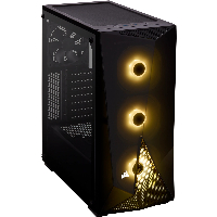 Кутия Corsair Carbide Series SPEC-DELTA RGB Tempered Glass Black