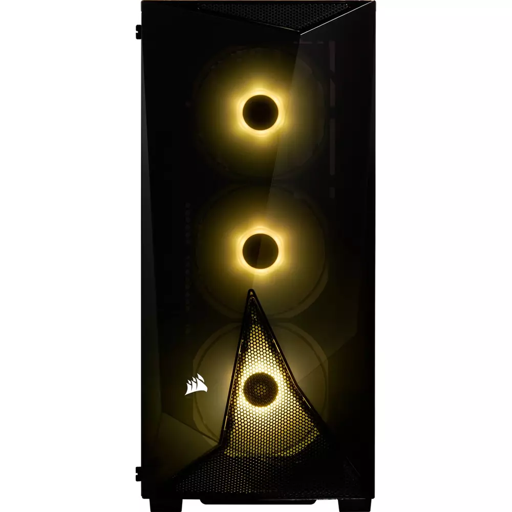 Кутия Corsair Carbide Series SPEC-DELTA RGB Tempered Glass Black