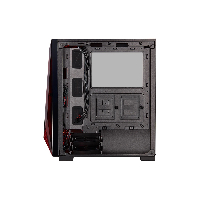 Кутия Corsair Carbide Series SPEC-DELTA RGB Tempered Glass Black
