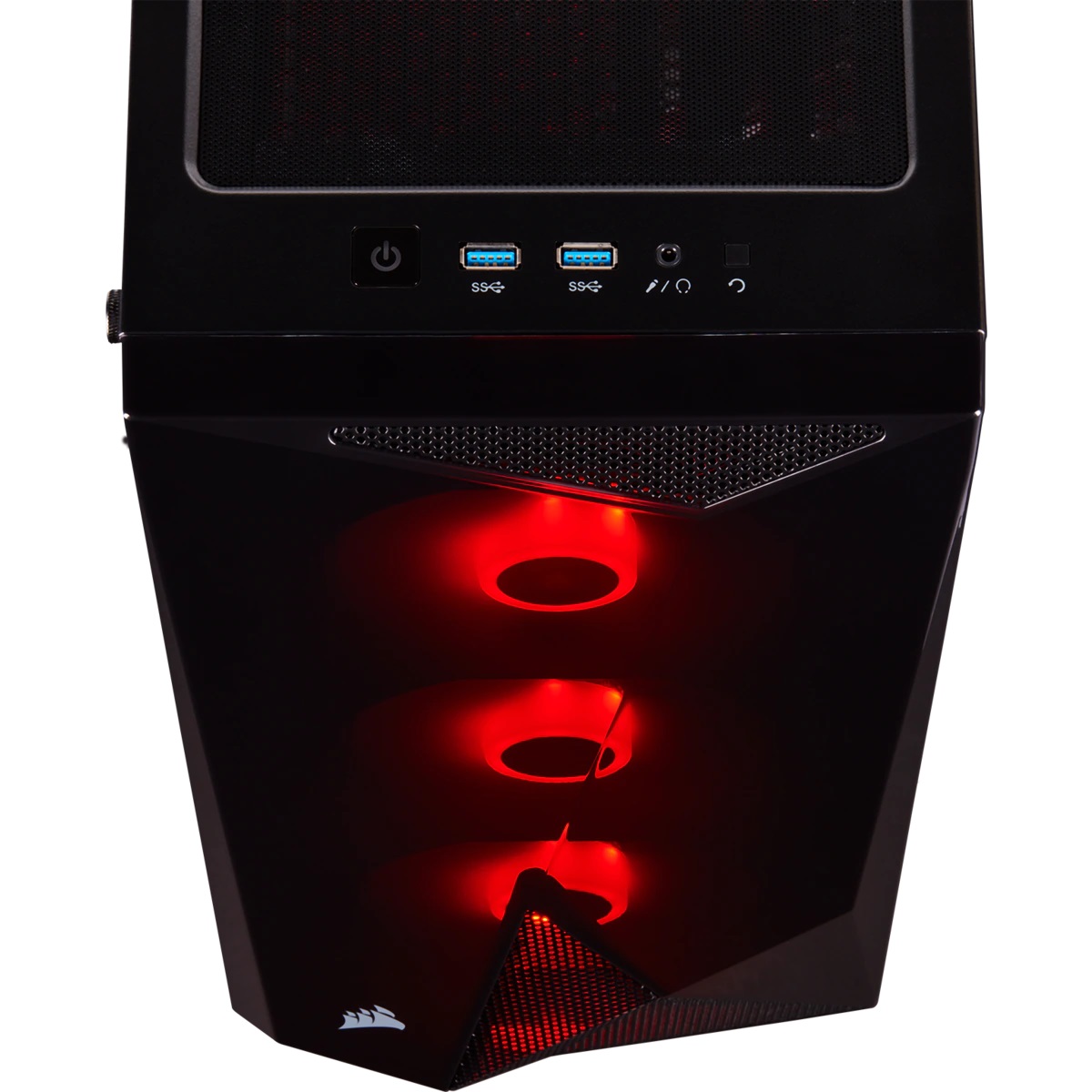 Кутия Corsair Carbide Series SPEC-DELTA RGB Tempered Glass Black