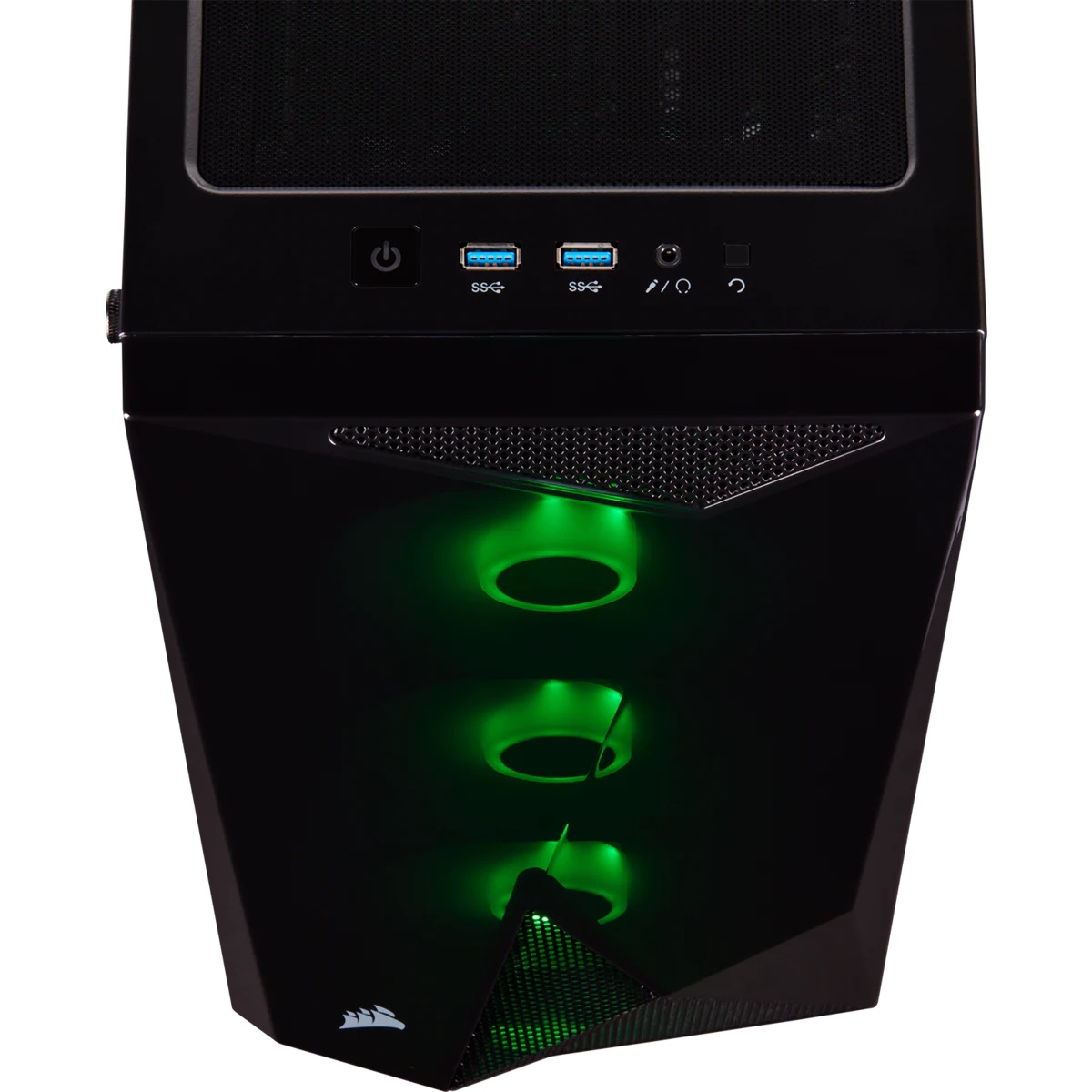 Кутия Corsair Carbide Series SPEC-DELTA RGB Tempered Glass Black