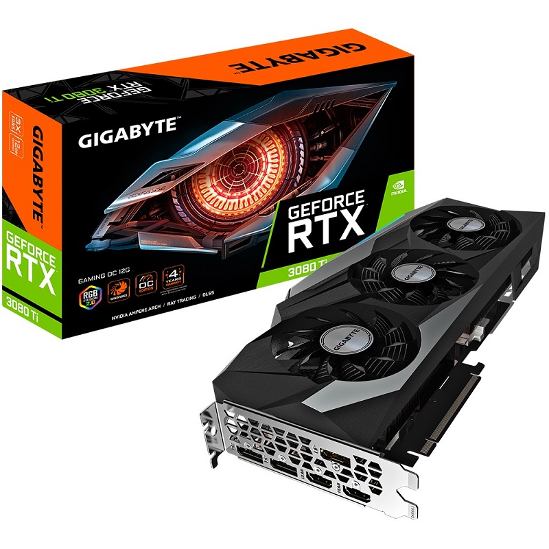 Видео карта Gigabyte GeForce RTX 3080 Ti GAMING OC 12GB