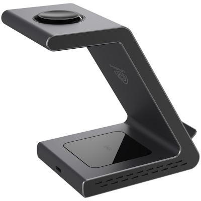 Безжично зарядно PRESTIGIO 3 in 1 wireless - PCS109X_SG