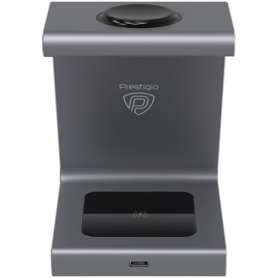 Безжично зарядно PRESTIGIO 3 in 1 wireless - PCS109X_SG