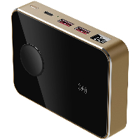 Външна батерия Prestigio Graphene Gold PD Watch Edition, 10 000 mAh, Fast Charge