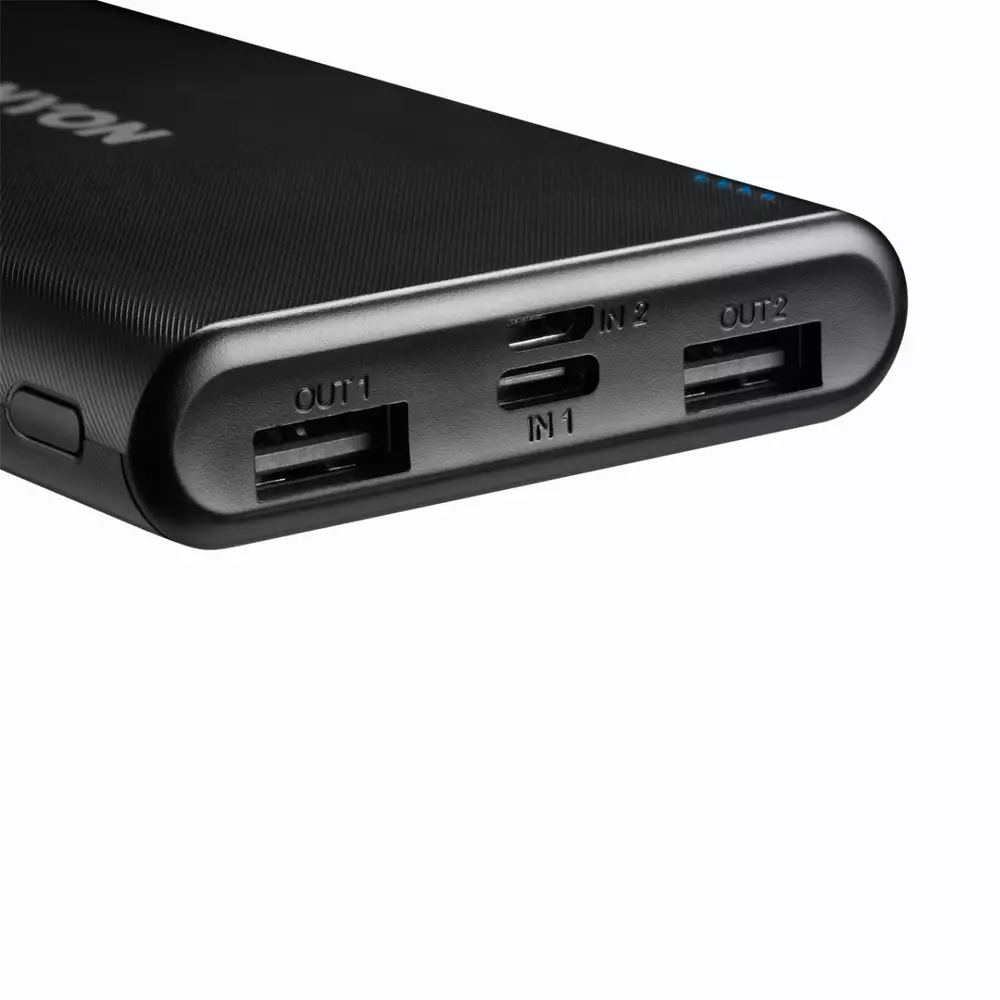 PowerBank CANYON PB-106 10 000 mAh, черен - CNE-CPB1006B
