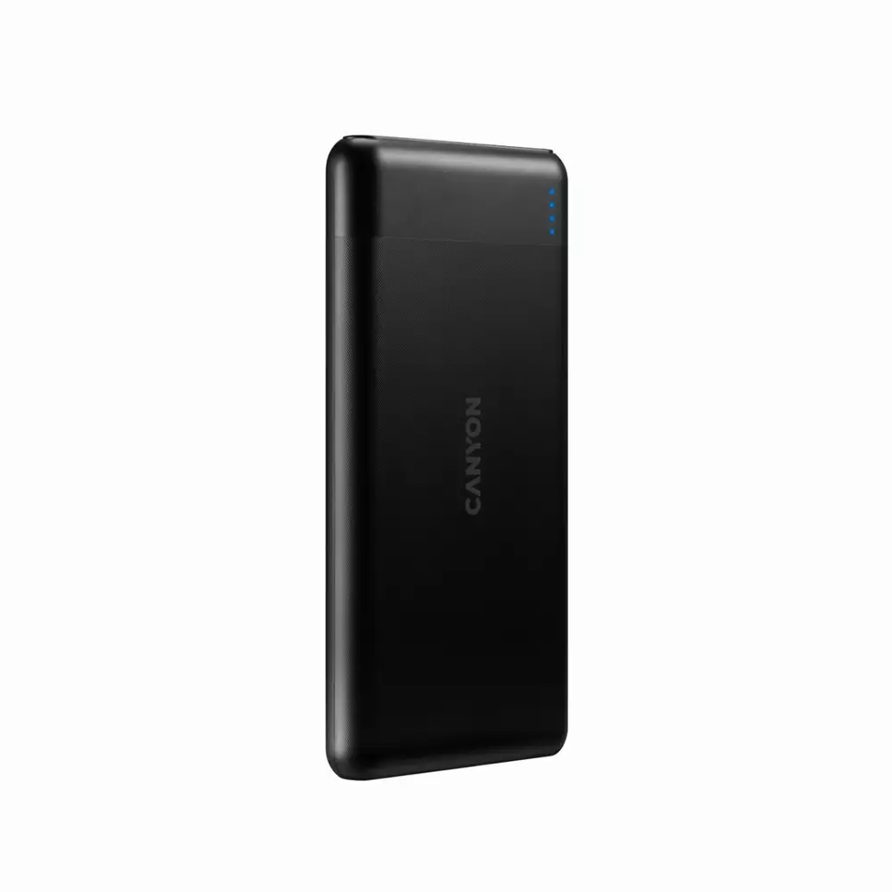 PowerBank Canyon PB-107 10 000 mAh, черен - CNE-CPB1007B