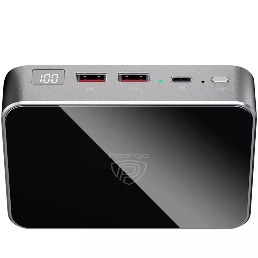 PowerBank Prestigio Graphene Pro 20 000 mAh, черен - PPB121G_SG