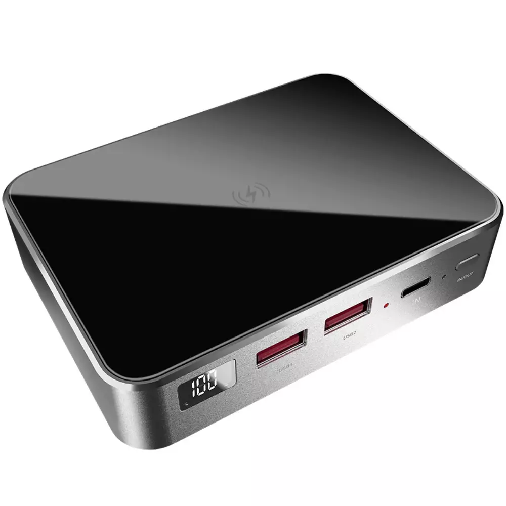 PowerBank Prestigio Graphene Pro 20 000 mAh, черен - PPB121G_SG
