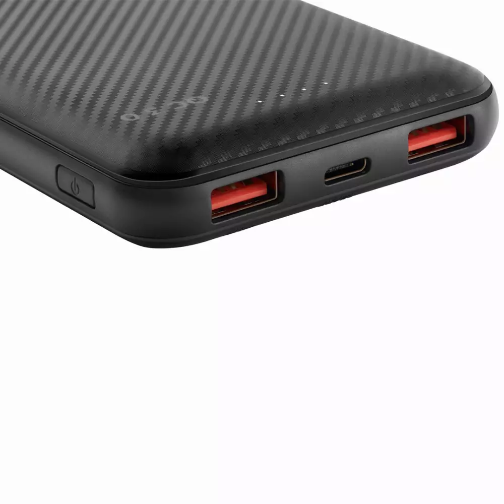 Външна батерия Canyon PB-105 10 000 mAh, Quick Charge, Black - CNE-TPBQ10B 