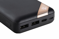 PowerBank Canyon PB202, 20 000 mAh, черен - CNE-CPBP20B