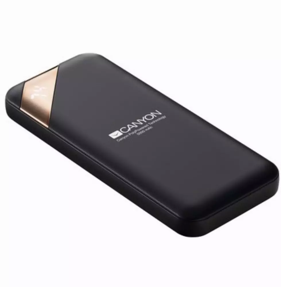 PowerBank Canyon PB-54, 5000 mAh, черен - CNE-CPBP5B