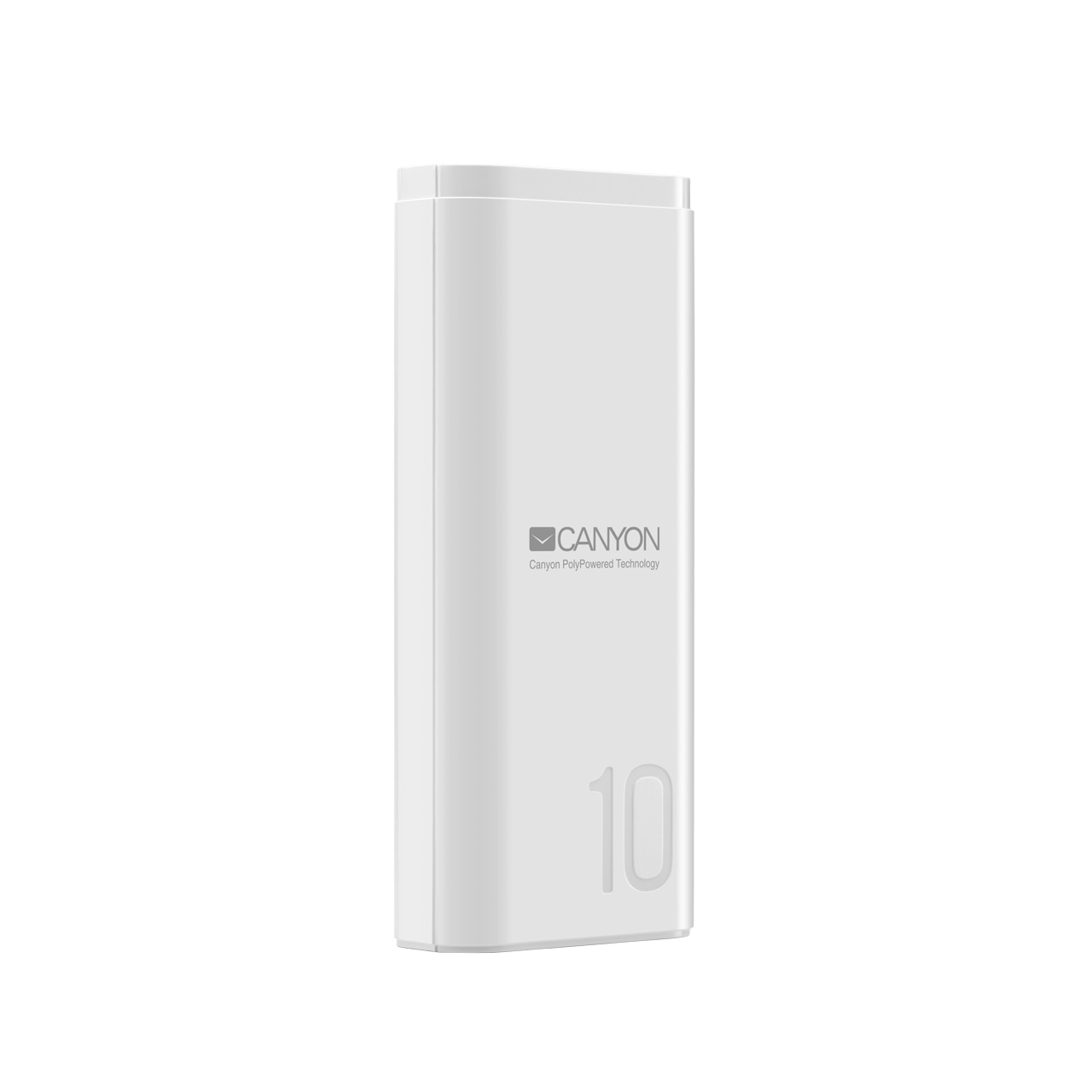 Външна батерия Canyon PB-103 10000 mAh, Бял - CNE-CPB010W