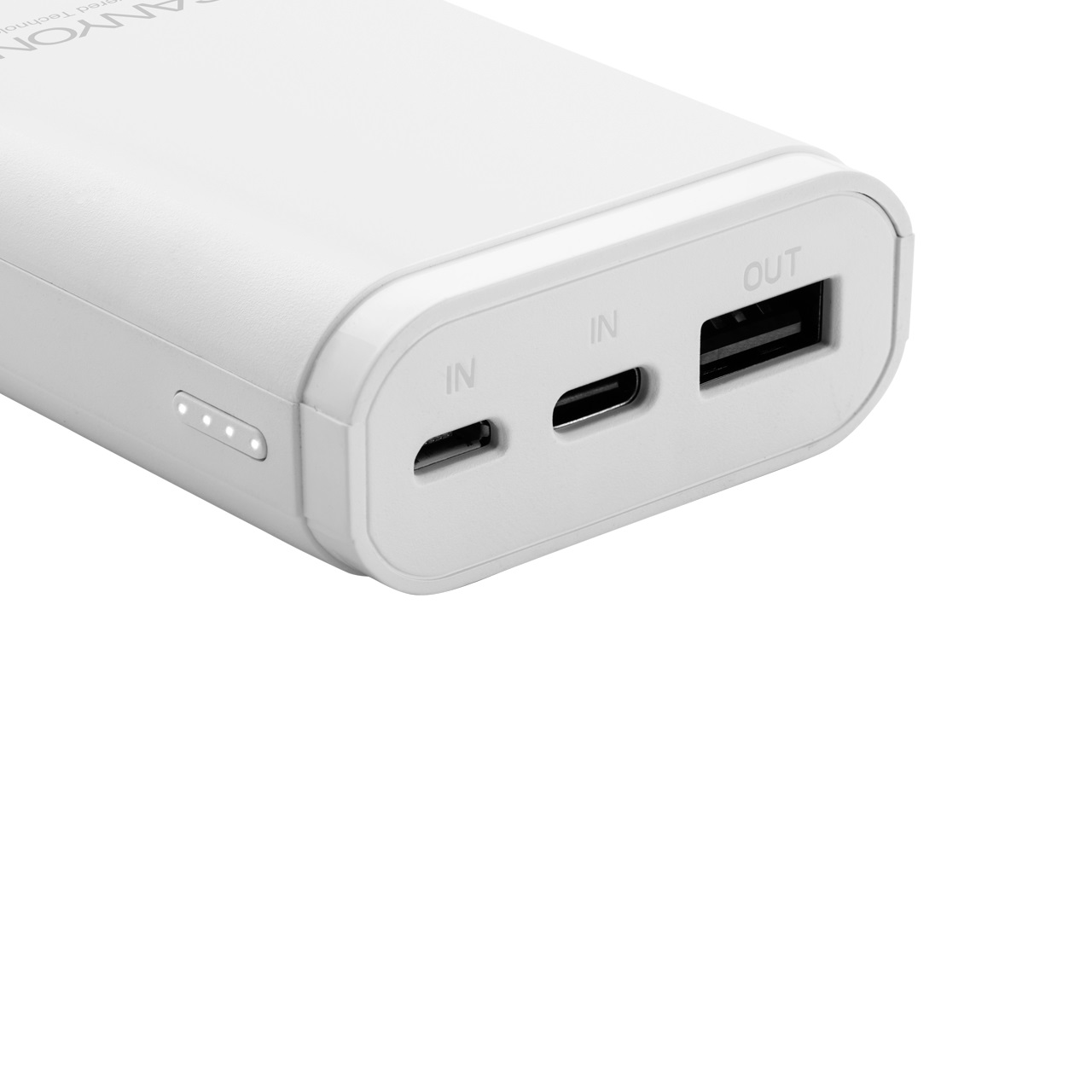 Външна батерия Canyon PB-103 10000 mAh, Бял - CNE-CPB010W