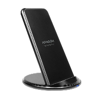Безжично зарядно AXAGON WDC-S10D, dual coil, Qi 5/7.5/10W