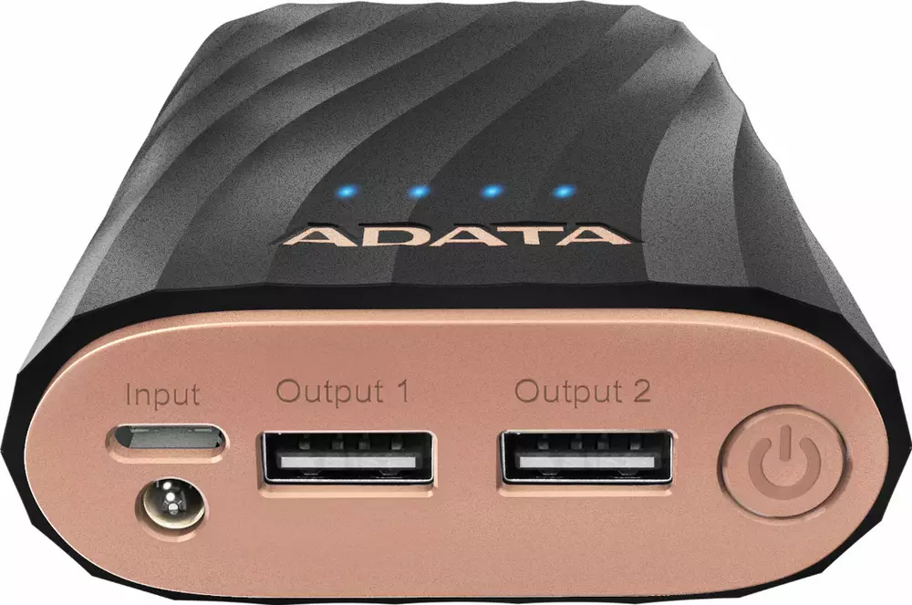 Външна батерия ADATA P10050C, черна - AP10050C-USBC-CBK