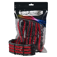 Комплект оплетени кабели CableMod PRO ModMesh Carbon/Red