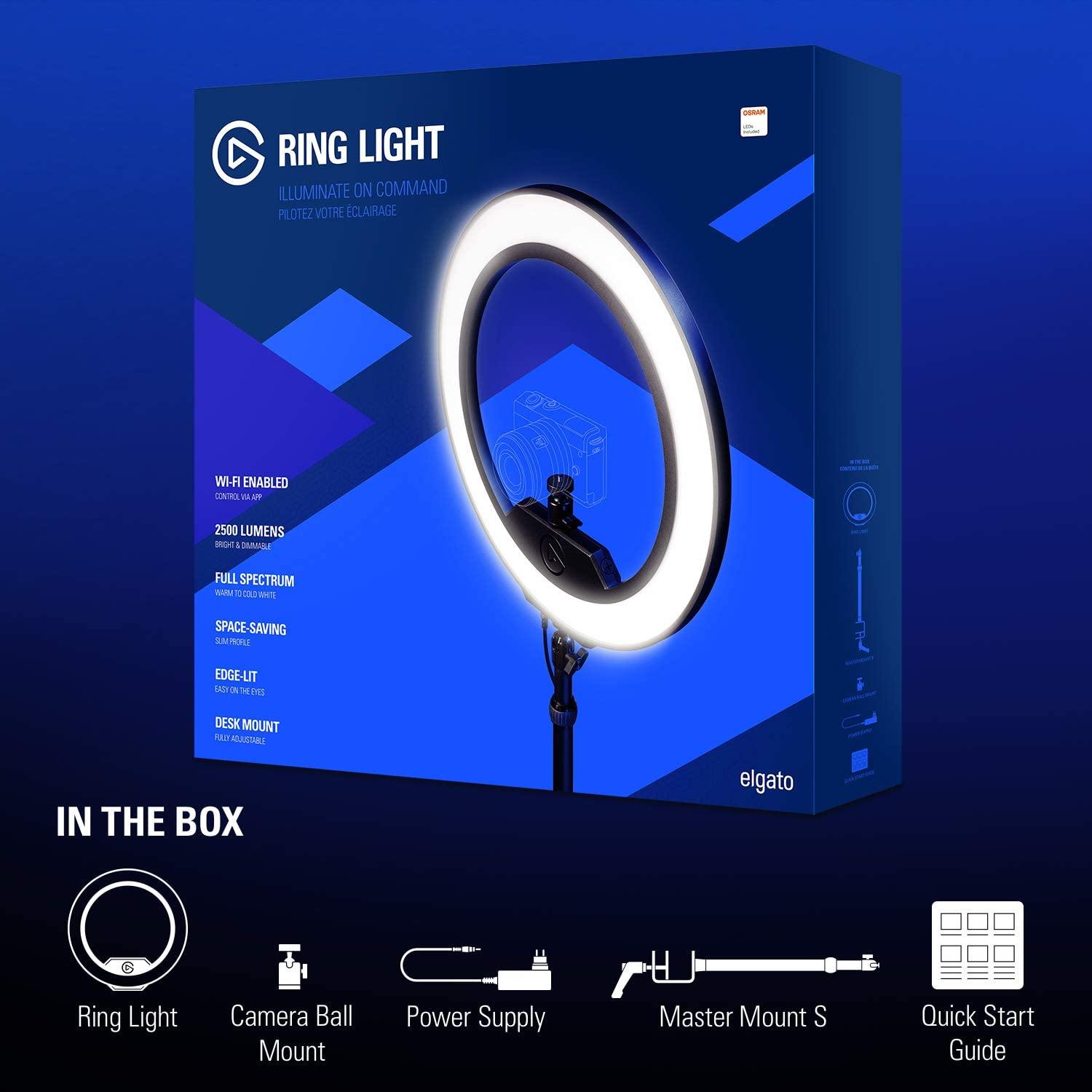 Осветление за стрийм Elgato Ring Light
