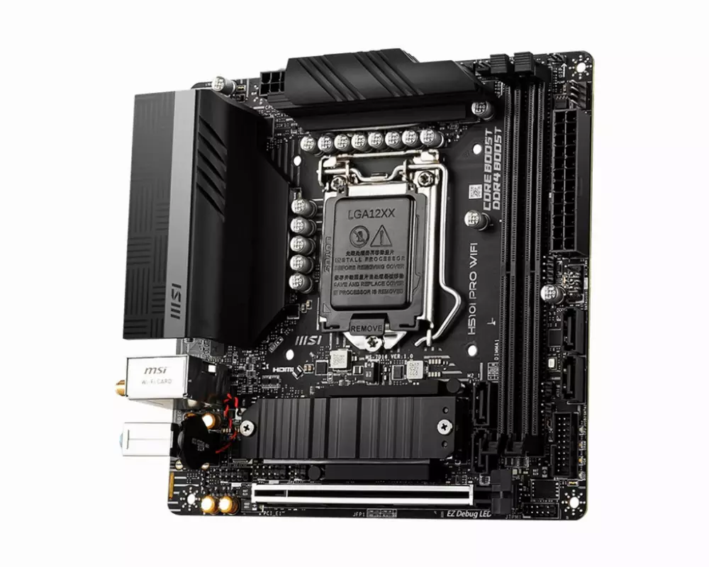 Дънна платка MSI H510I PRO WiFi