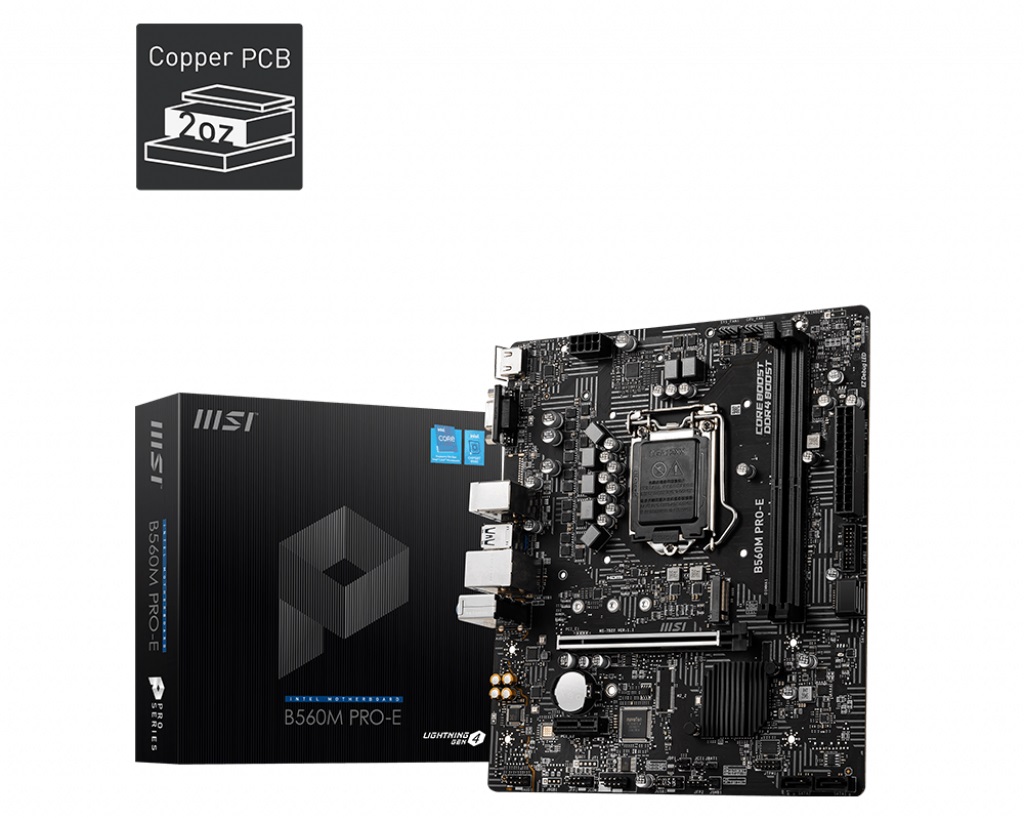 Дънна платка MSI B560M PRO-E