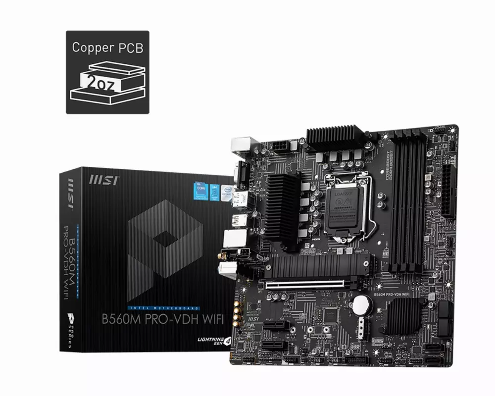 Placă de bază MSI B560M PRO-VDH WIFI