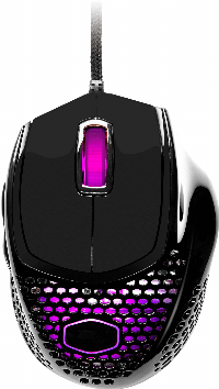 Геймърска Оптична Мишка Cooler Master MM720 Glossy Black - MM-720-KKOL2