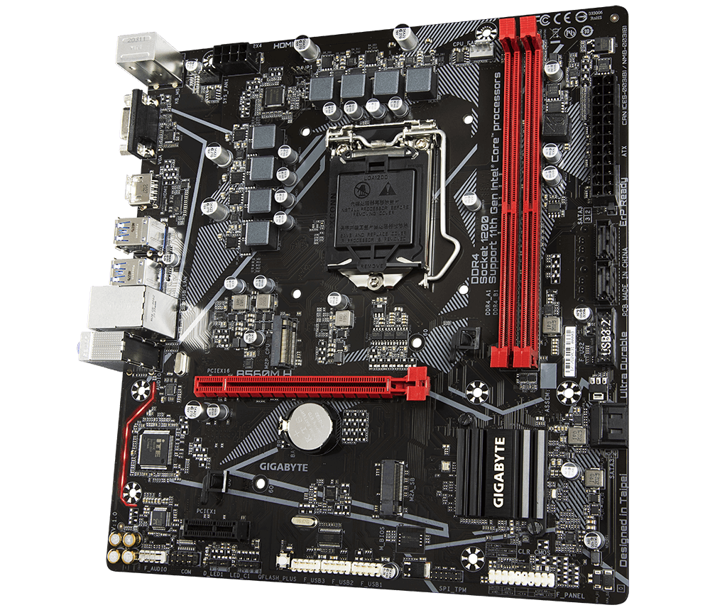 Дънна платка GIGABYTE B560M-H