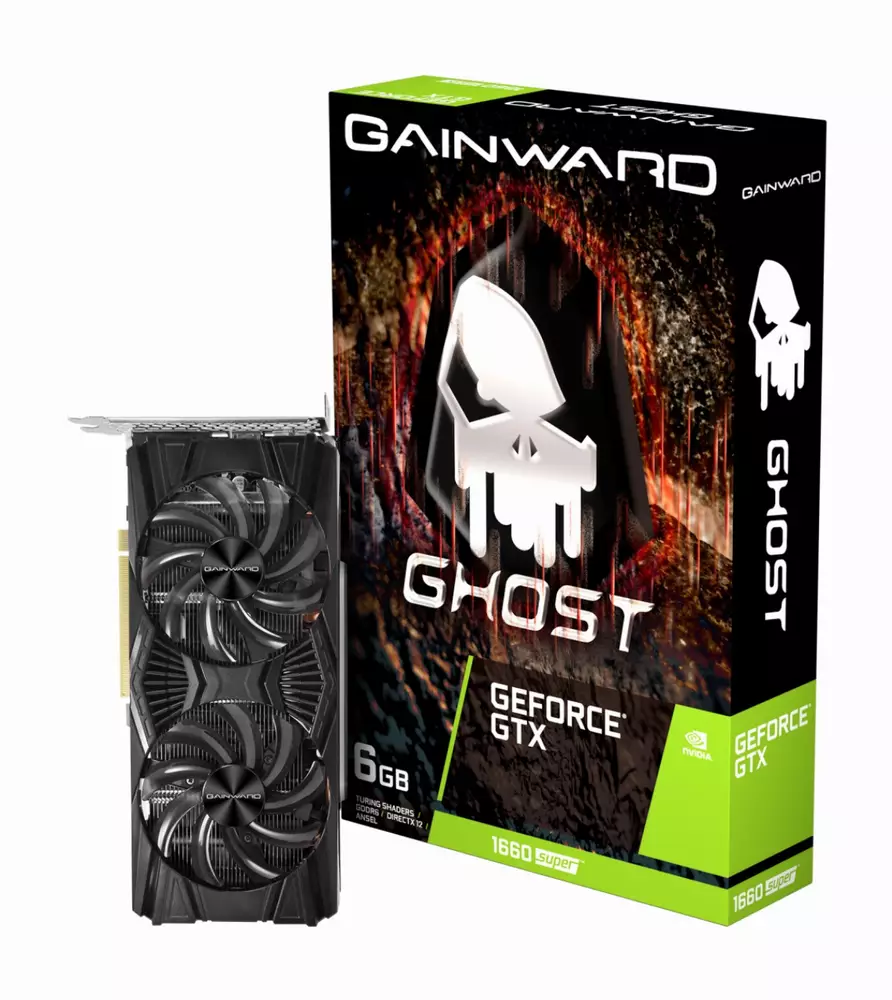 Видео карта Gainward GeForce GTX 1660 SUPER Ghost 6GB